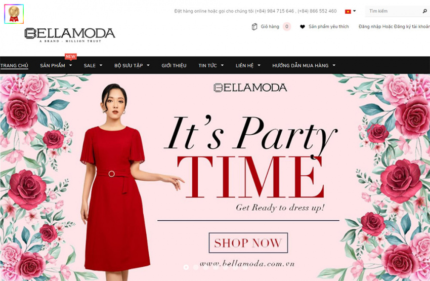 Bella Moda – Hệ thống cửa hàng thời trang nữ Bella Moda trên toàn quốc 2022