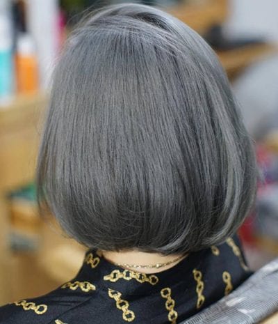 Top 10+ mẫu tóc nhuộm màu xám đen đẹp Hot nhất 2023