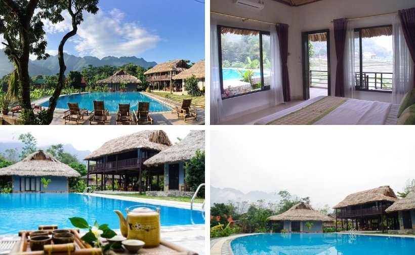 20 biệt thự villa resort gần hà nội giá rẻ view đẹp có hồ bơi cho thuê