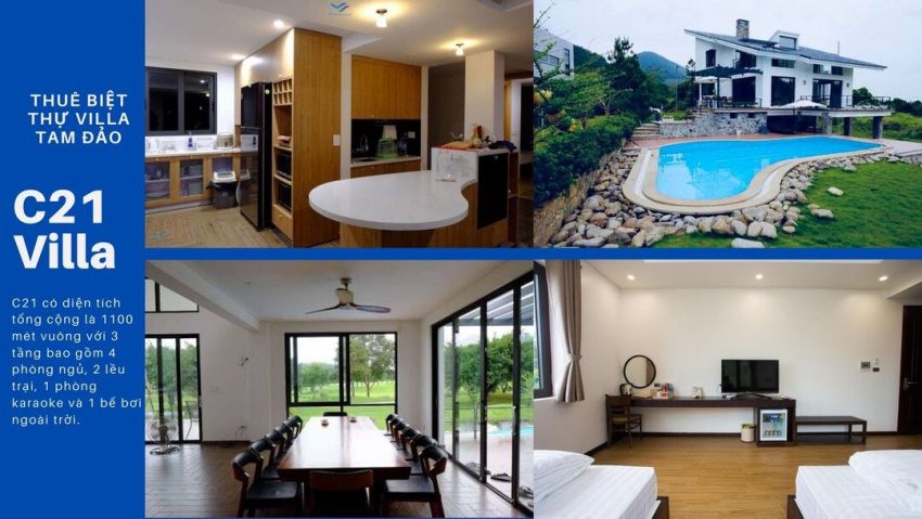 top 15 resort biệt thự villa tam đảo vĩnh phúc giá rẻ view đẹp có hồ bơi