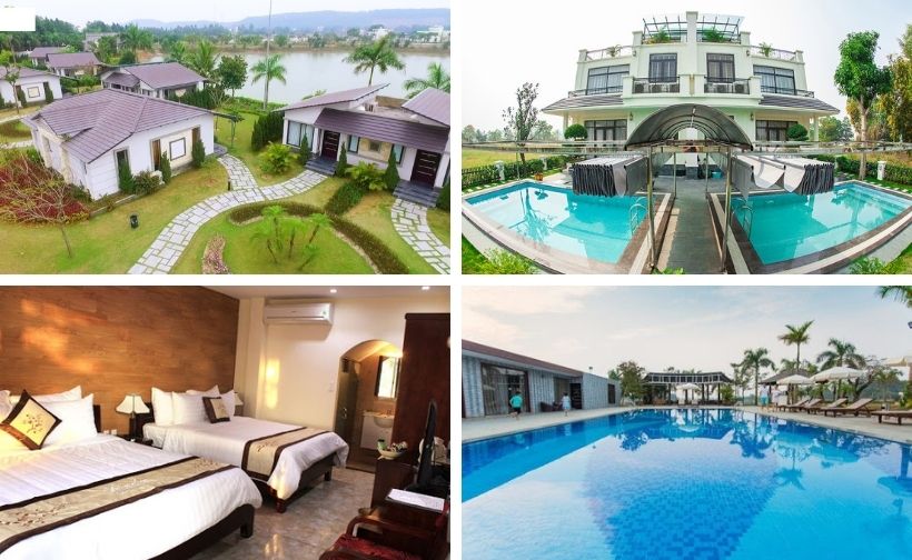 top 15 biệt thự flamingo đại lải villa view đẹp có hồ bơi cho thuê du lịch