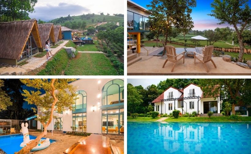 Top 20 Khách sạn nhà nghỉ biệt thự villa homestay resort Ba Vì view đẹp