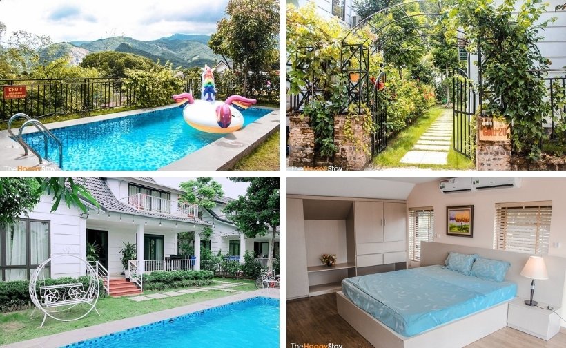 top 20 resort biệt thự villa gần hà nội giá rẻ view đẹp có hồ bơi nguyên căn