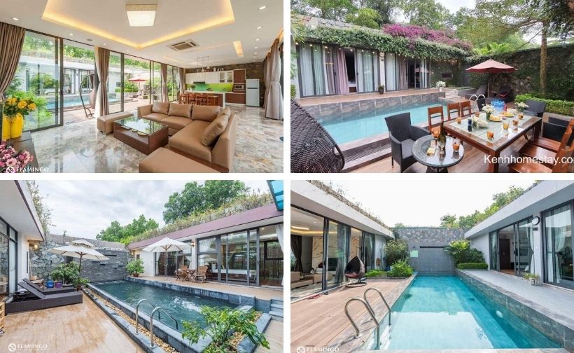 top 15 biệt thự flamingo đại lải villa view đẹp có hồ bơi cho thuê