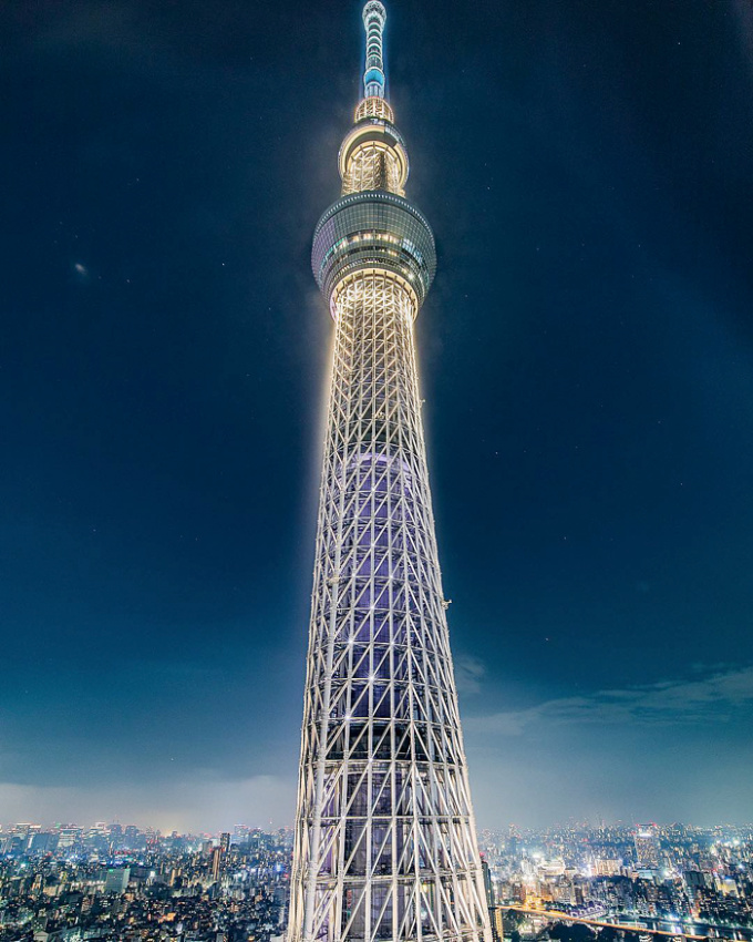 Tokyo Skytree - Ai du lịch Nhật Bản Tokyo nhất định phải ghé thăm