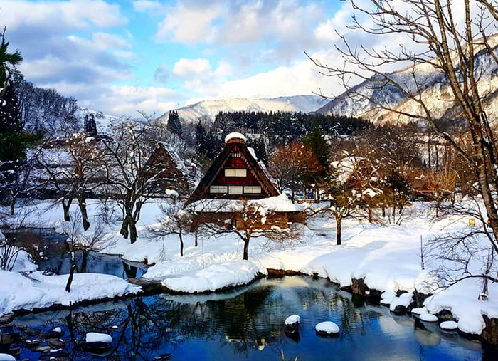 , review chuyến du lịch khám phá ngôi làng cổ shirakawago nổi tiếng