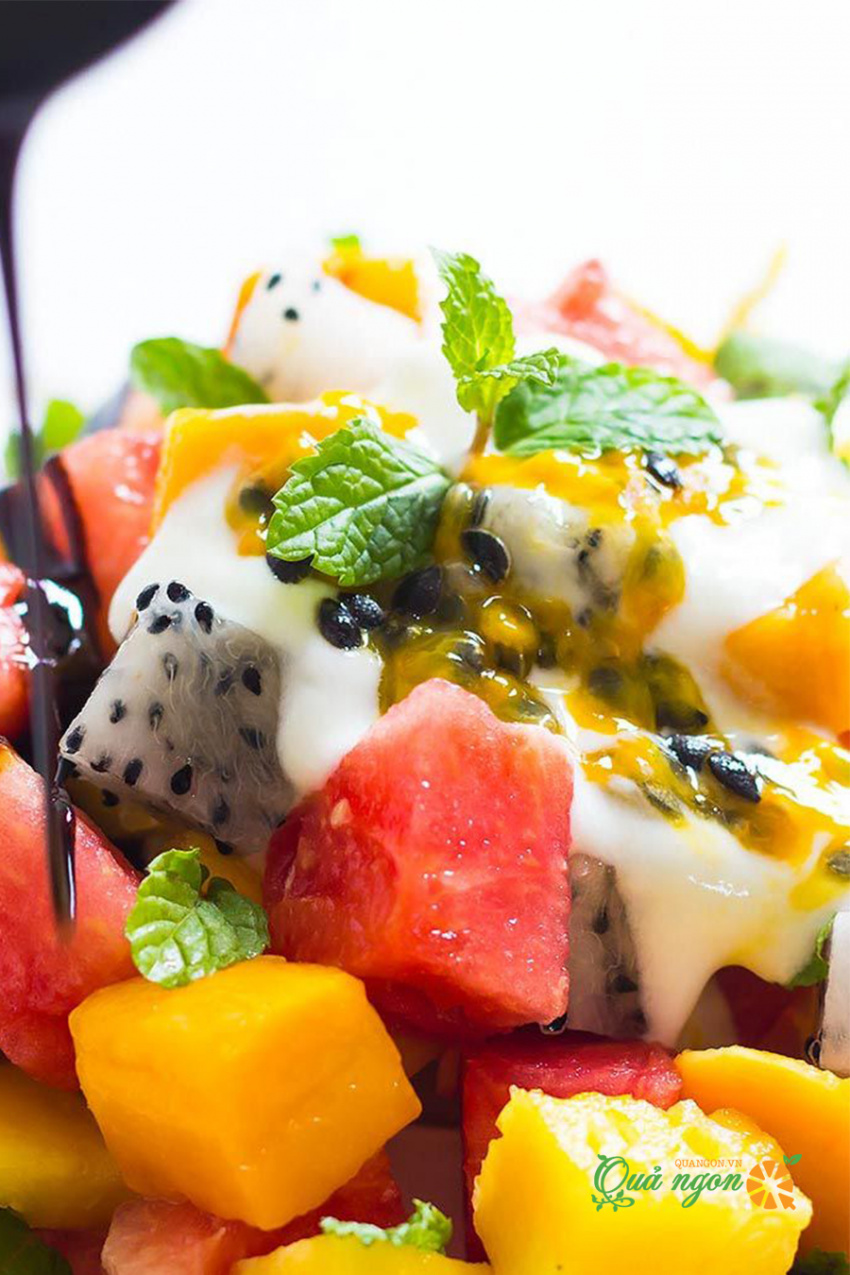cách làm salad trái cây mexico, cách làm salad trái cây mexico bùng nổ hương vị