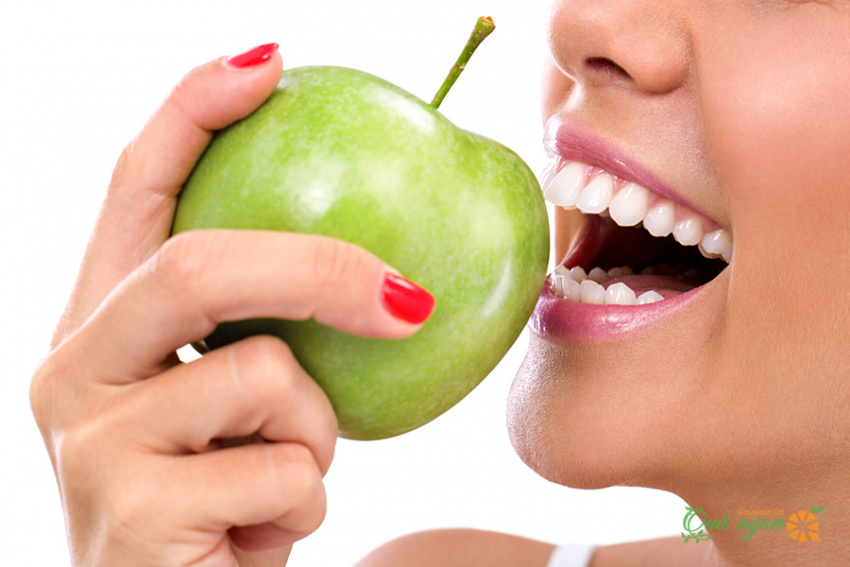 trái cây tốt cho răng, các loại trái cây tốt nhất cho răng miệng