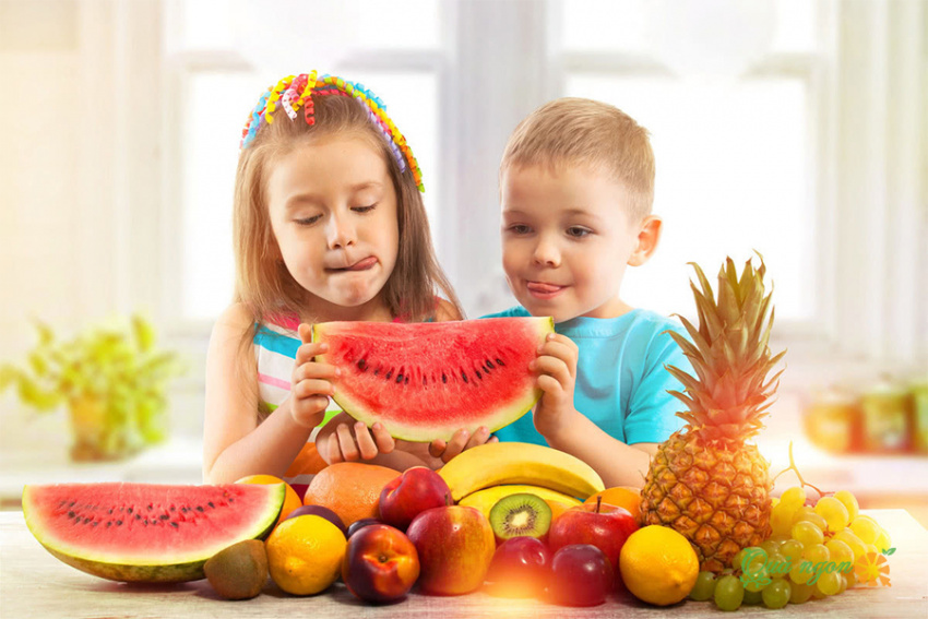 trái cây của trẻ nhỏ, trái cây giúp cải thiện sức khỏe đường ruột của trẻ nhỏ