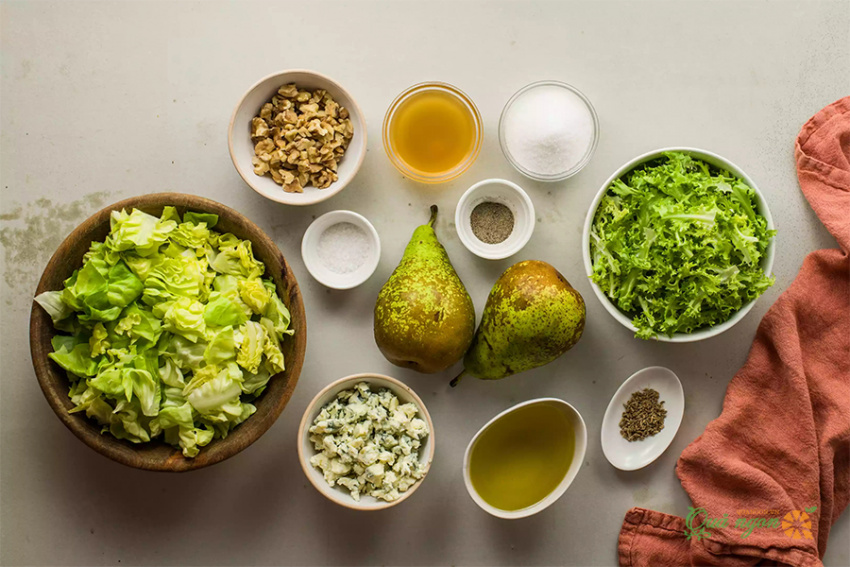 salad lê rau xanh, cách làm, cách làm salad lê rau xanh lý tưởng vào mùa thu đông