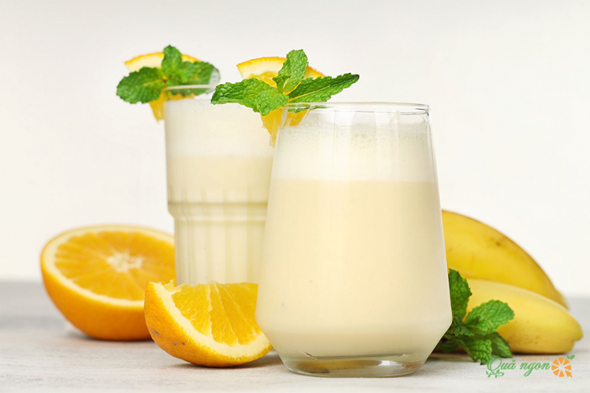 sinh tố sữa cam, công thức, công thức sinh tố sữa cam kem mịn tốt nhất