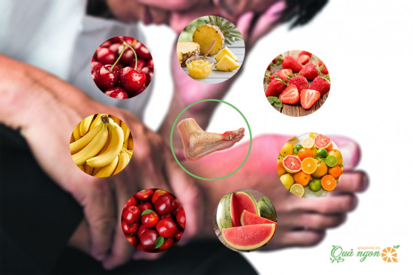 trái cây tốt cho bệnh gout, top 7 loại trái cây tốt nhất cho người bị bệnh gout