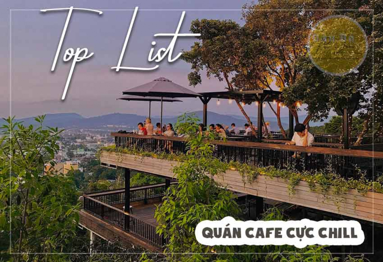 top 3 quán cafe ở trung tâm  phú quốc có view cực chill