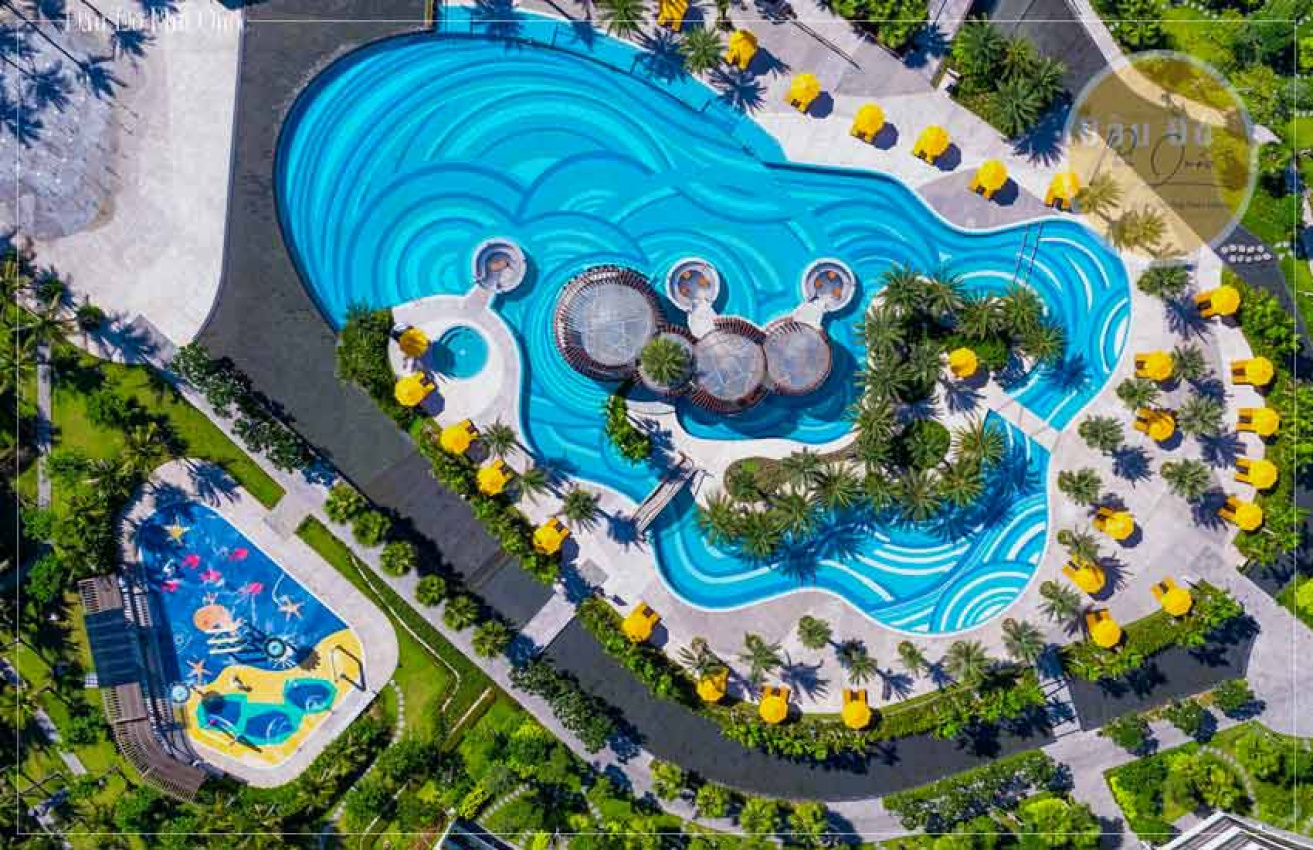 top 3 resort phú quốc có hồ bơi đẹp nhất để chụp flycam