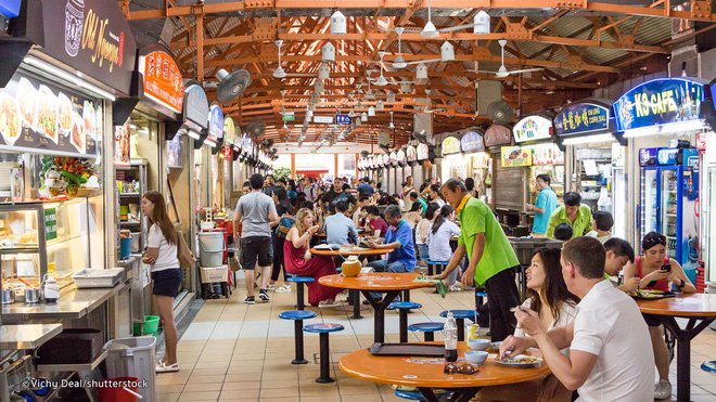 kinh nghiệm ăn uống tại singapore đảm bảo ngon, rẻ như người bản địa