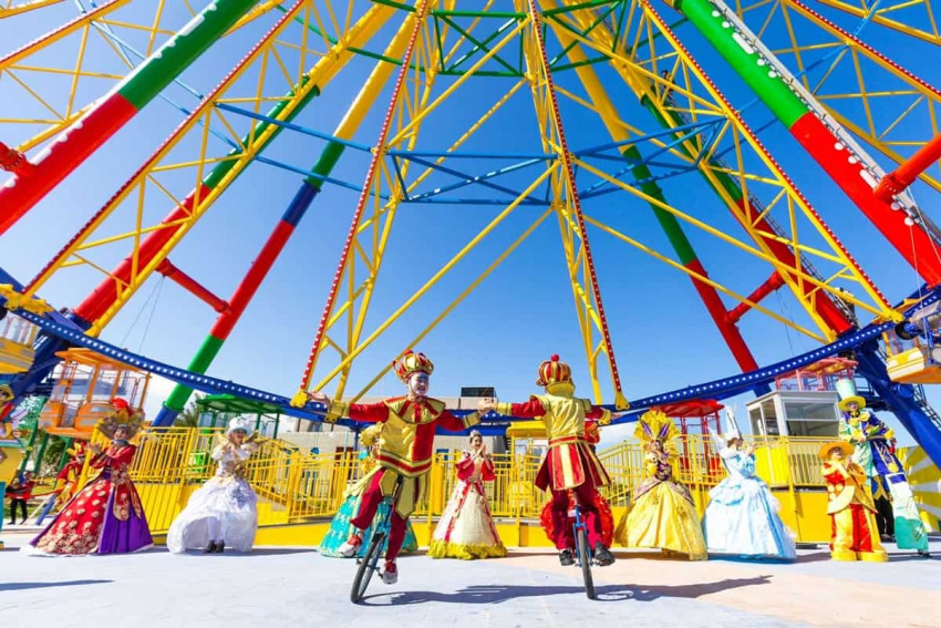 phượt phan thiết, review công viên giải trí circus land phan thiết đậm phong cách mỹ