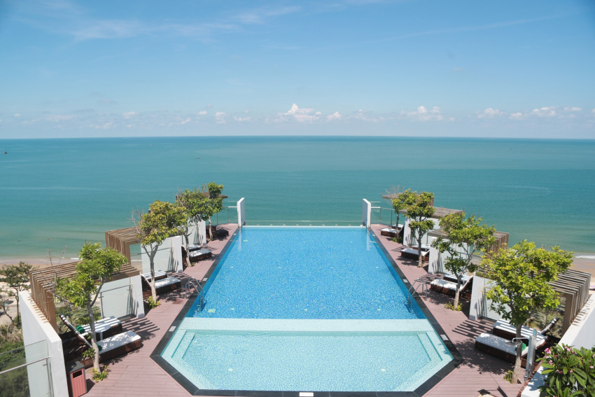 10 khách sạn gần bãi sau vũng tàu view biển, giá rẻ, hồ bơi vô cực