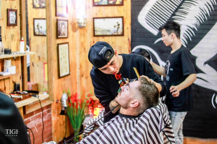 tóc nam, top 8 tiệm cắt tóc nam nổi tiếng ở hà nội đông nườm nượp khách