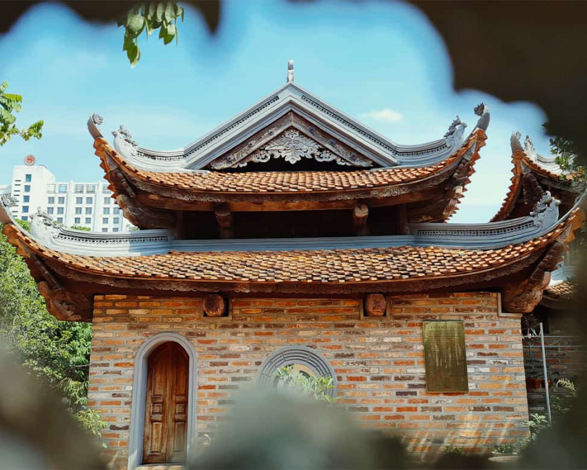 tìm hiểu về kiến trúc độc đáo của chùa kim liên tây hồ hà nội