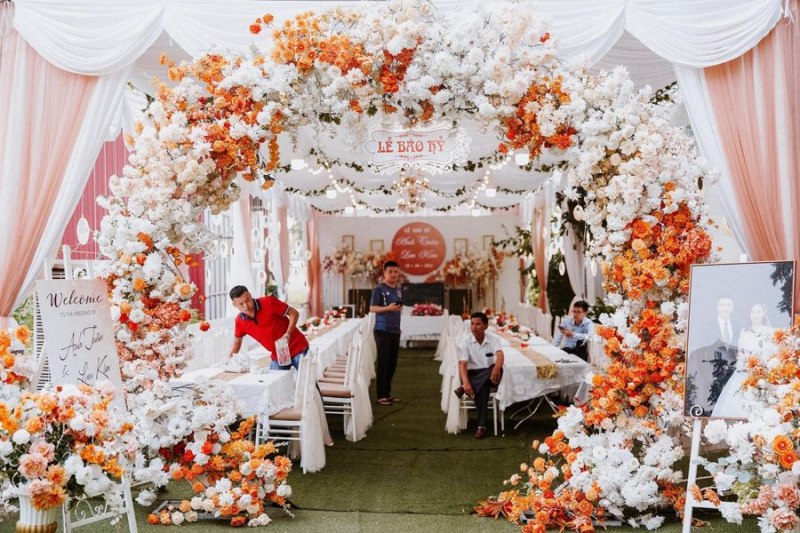 top 4  dịch vụ trang trí tiệc cưới đẹp nhất tỉnh hải dương