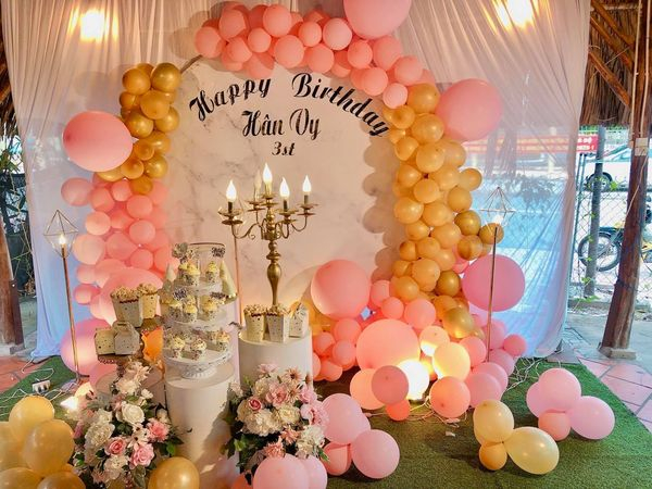 top 7  dịch vụ trang trí tiệc sinh nhật đẹp nhất tại bình dương