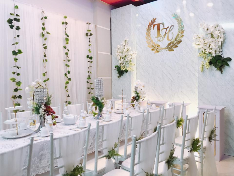 top 6  dịch vụ trang trí tiệc cưới đẹp nhất quận long biên, hà nội