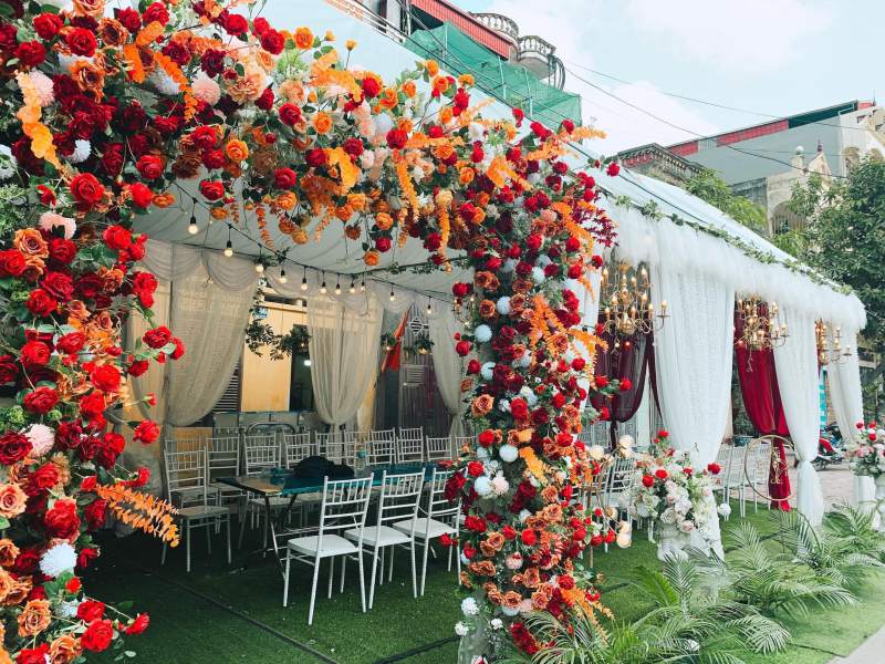 top 7  dịch vụ trang trí tiệc cưới đẹp nhất quận cầu giấy, hà nội