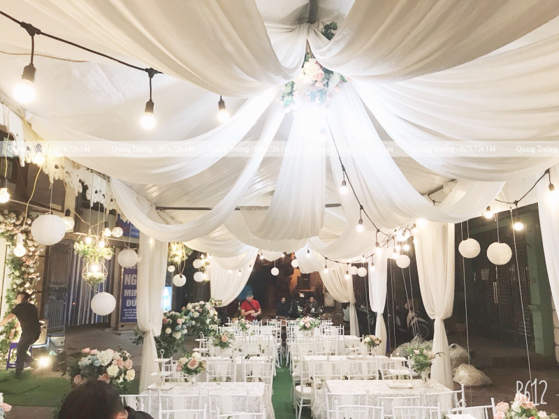 top 7  dịch vụ trang trí tiệc cưới đẹp nhất quận cầu giấy, hà nội