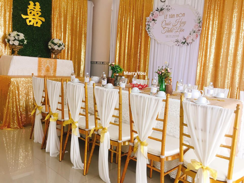 top 12  dịch vụ trang trí tiệc cưới đẹp và uy tín nhất tại biên hòa, đồng nai