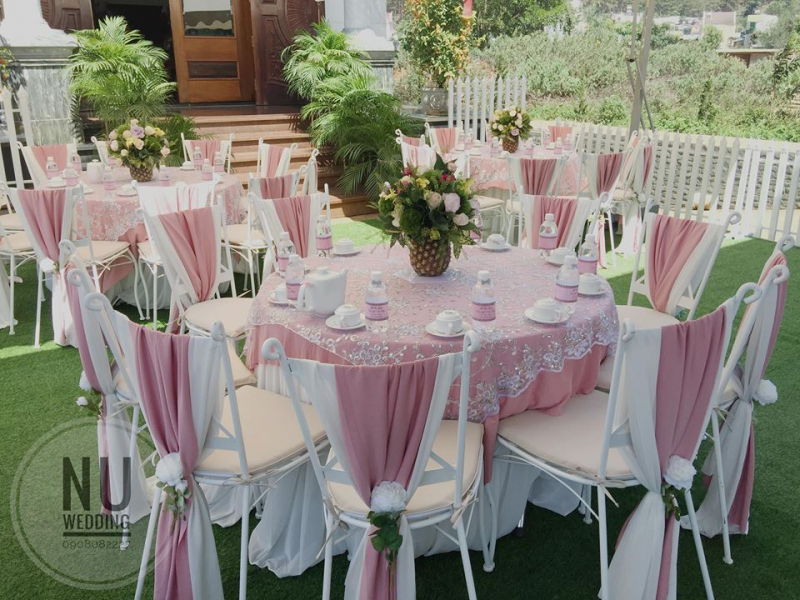 top 10  dịch vụ trang trí tiệc cưới đẹp và uy tín nhất đà lạt