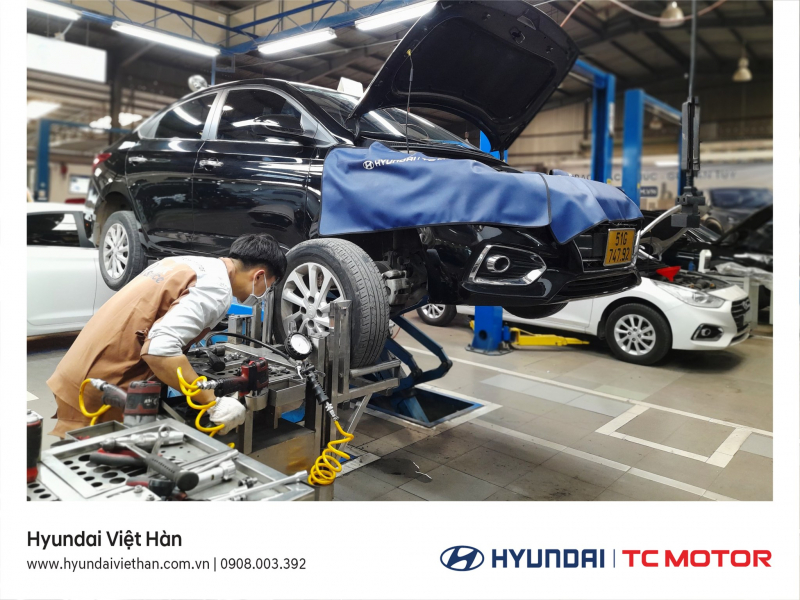 top 4  xưởng dịch vụ sửa chữa, bảo dưỡng xe hyundai tốt nhất tại tp. hcm
