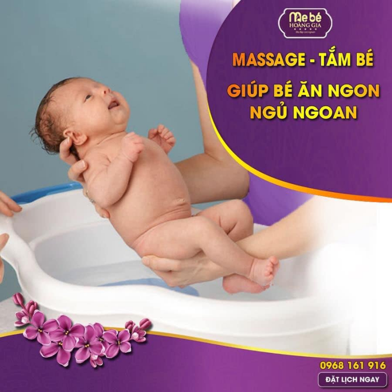 top 6  dịch vụ tắm bé sơ sinh chất lượng nhất tại nam định