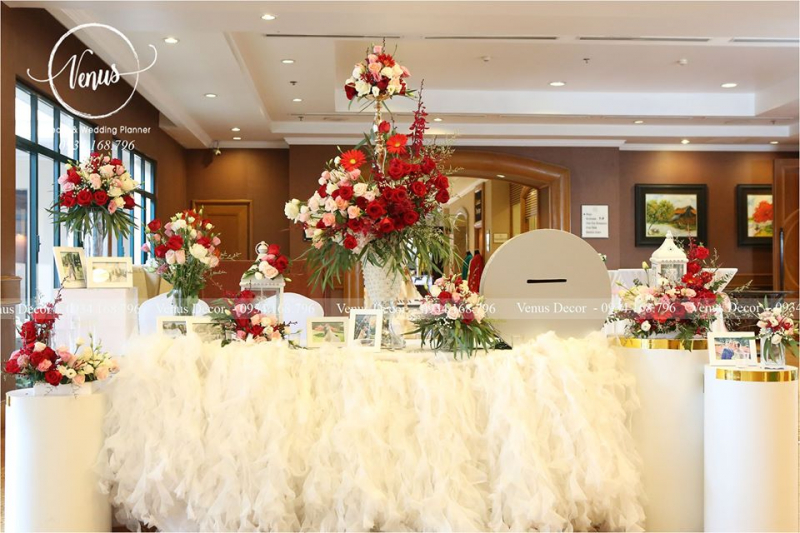 top 10  dịch vụ trang trí tiệc cưới đẹp nhất quận đống đa, hà nội