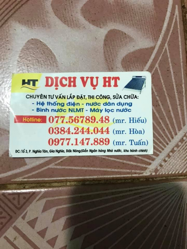 top 7  dịch vụ sửa chữa điện nước uy tín nhất tỉnh đắk nông