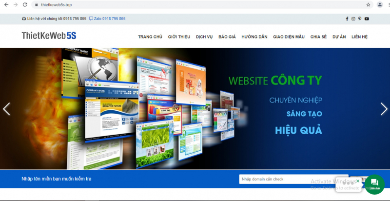 top 10  công ty thiết kế website uy tín ở tỉnh thanh hóa