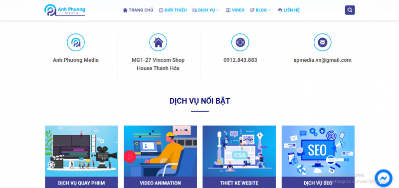 top 10  công ty thiết kế website uy tín ở tỉnh thanh hóa