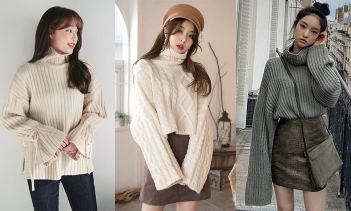 top 10  shop bán áo len nữ cổ lọ đẹp nhất tại hà nội