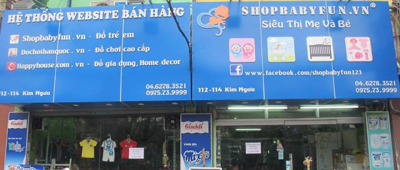 top 11  shop mẹ và bé chất lượng nhất tại hà nội