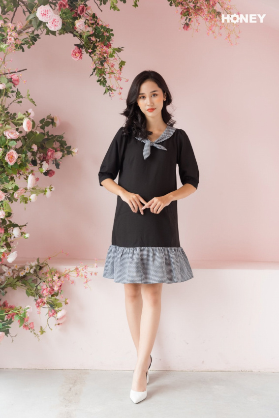 Váy Bầu Đẹp Đầm Bầu Thiết Kế Cổ Sơ Mi Tay Ngắn Dáng Suông Công Sở Đi Làm Đi  Chơi A098 Lin Store66 - MixASale