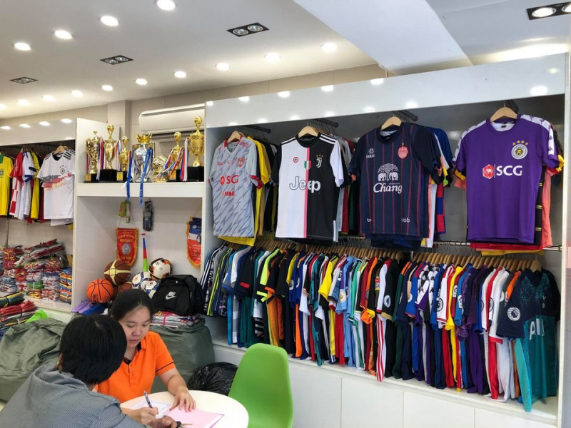 top 11  shop quần áo bóng đá uy tín nhất tại tphcm