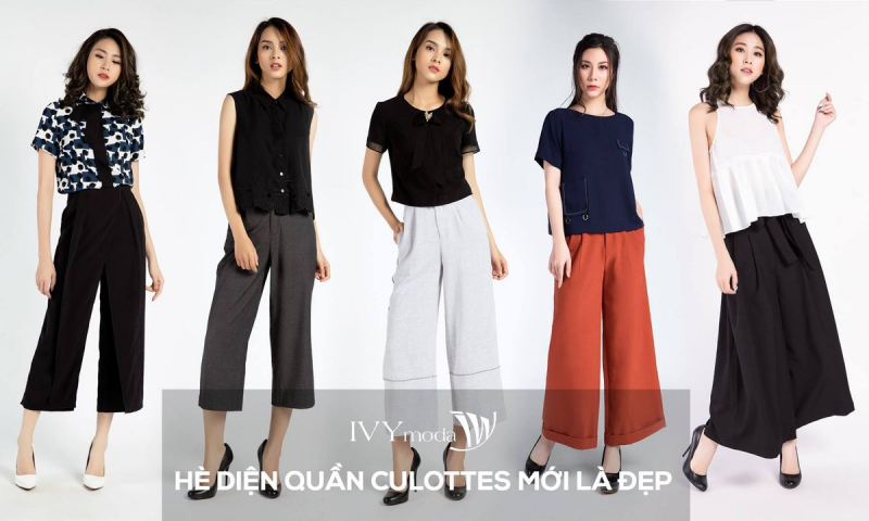top 7  shop bán quần culottes nữ đẹp nhất ở tp.hcm