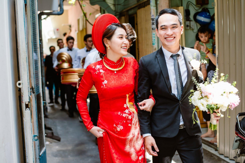 top 11  cửa hàng may đo áo dài cưới đẹp nhất tại tphcm