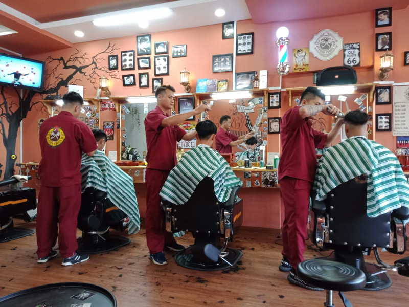 top 5  tiệm cắt tóc nam đẹp và chất lượng nhất long khánh, đồng nai