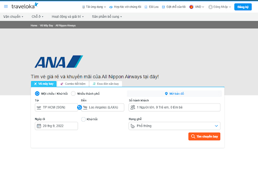 all nippon airways – hãng hàng không nổi tiếng tại xứ sở hoa anh đào