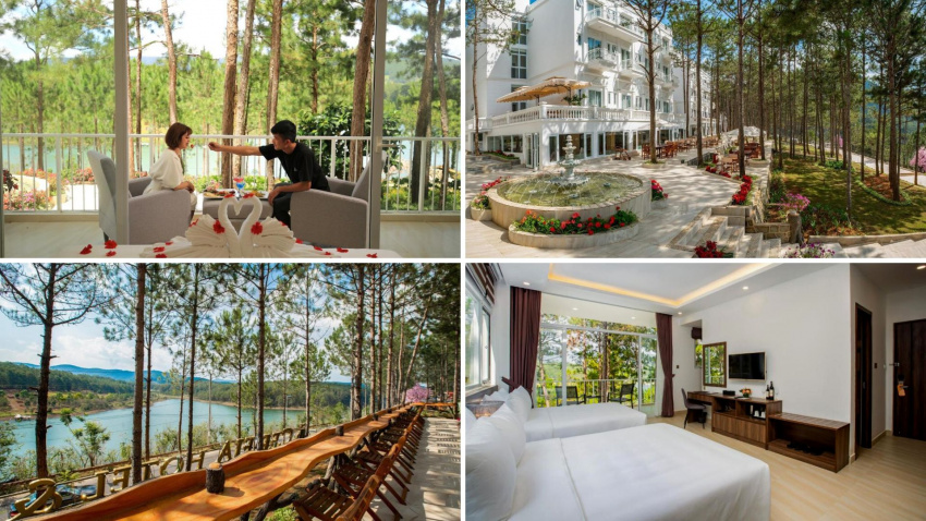 resort hồ tuyền lâm, top 10 resort hồ tuyền lâm sang trọng theo phong cách châu âu