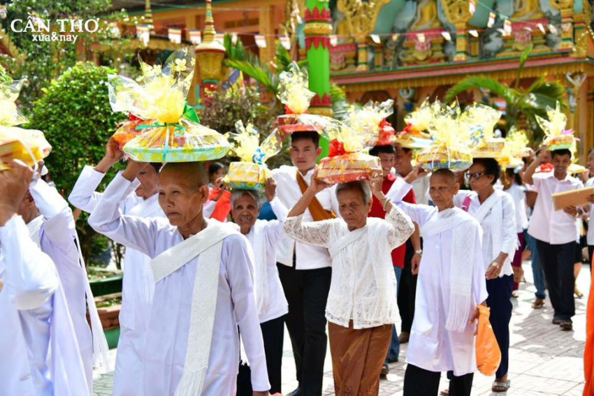ngày hội ok om bok, lễ hội ok om bok của đồng bào khmer tại cần thơ