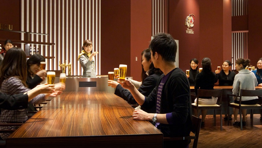 cùng chúng mình khám phá tokyo (p.5)- bảo tàng bia yebisu