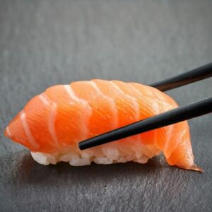 trình tự ăn sushi