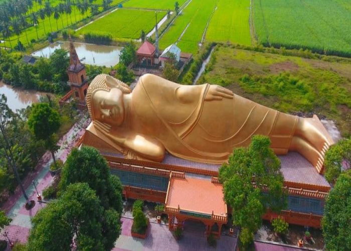 Khám phá chùa Vàm Ray – chùa Khmer lớn nhất ở miền Tây
