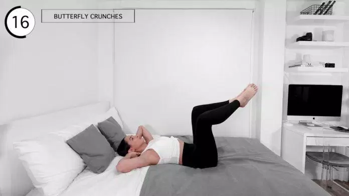 sức khỏe, fitness & yoga, lười mà vẫn muốn body đẹp: học ngay các bài tập trên giường sau đây từ youtube